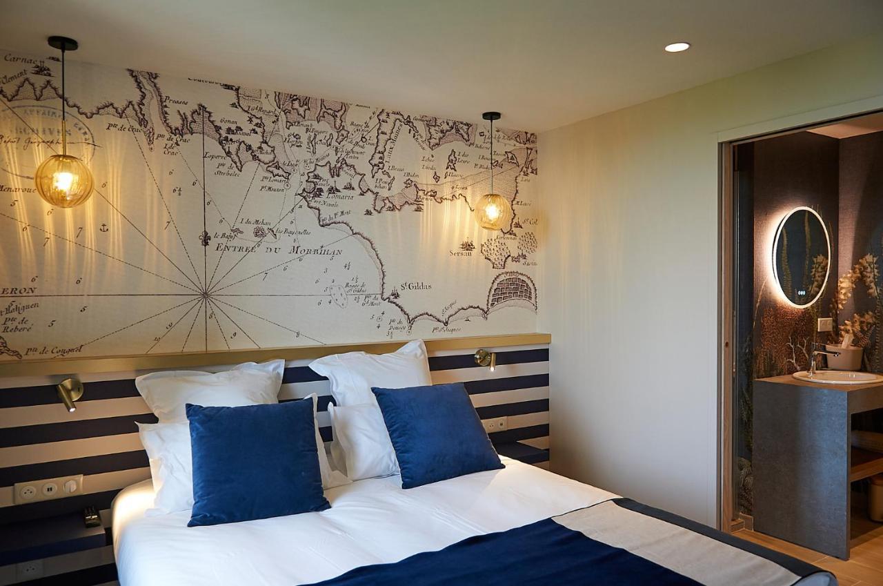 Hotel La Marine Groix Bagian luar foto